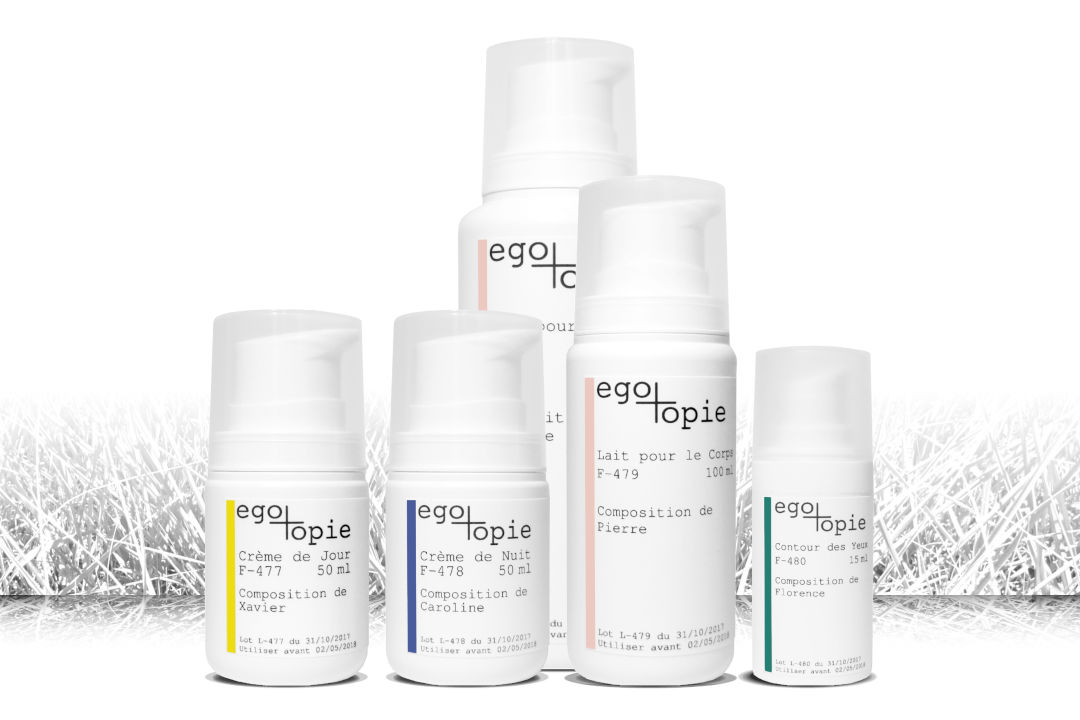 Nos 4 types de cosmétiques sur mesure 100% personnalisés