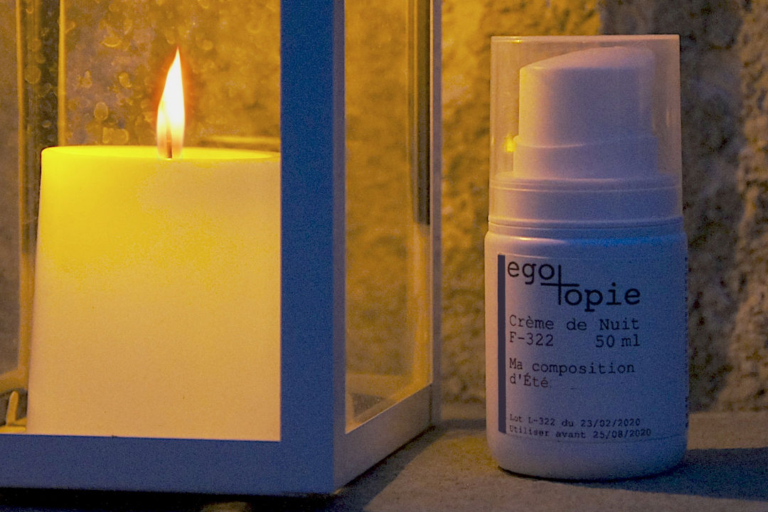 Votre crème de nuit sur mesure Egotopie adaptée aux soirées d'été Votre crème de nuit sur mesure Egotopie adaptée aux soirées d'été